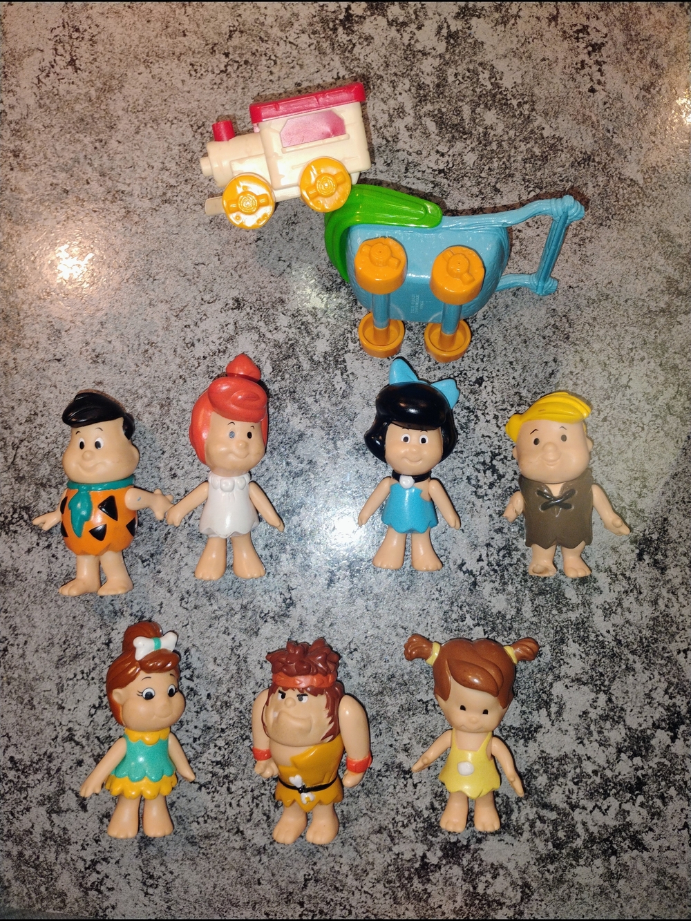1986 Flinstones Toy Lot